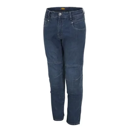 Pantalón para moto azul -front