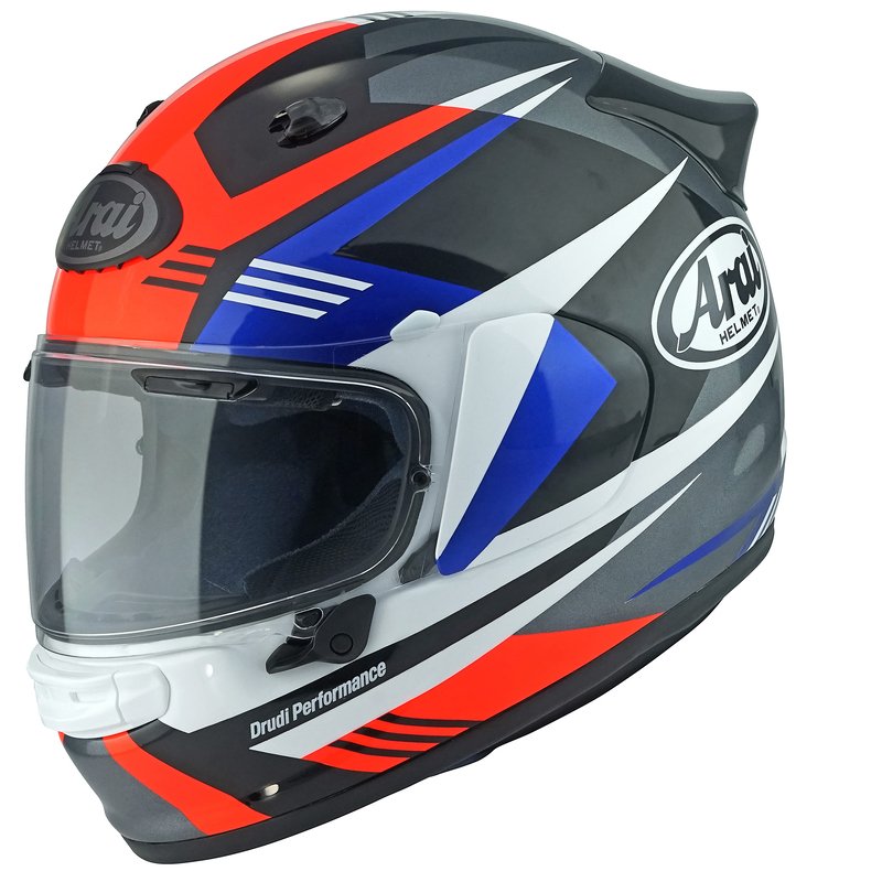 Casco de moto-Arai-Quantic-Mark-rojo-front