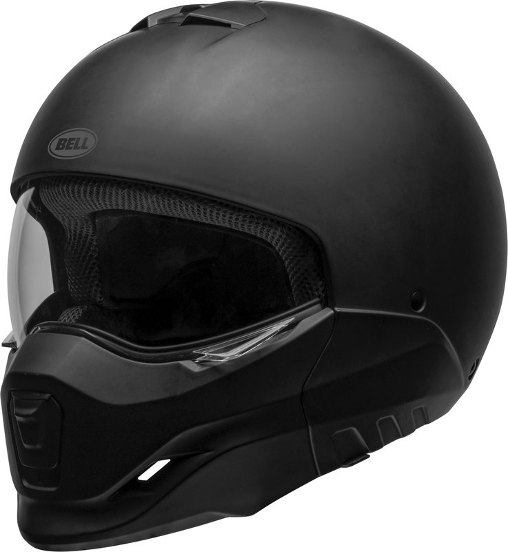 Casco-BELL-Broozer-Negro-mate-diagonal