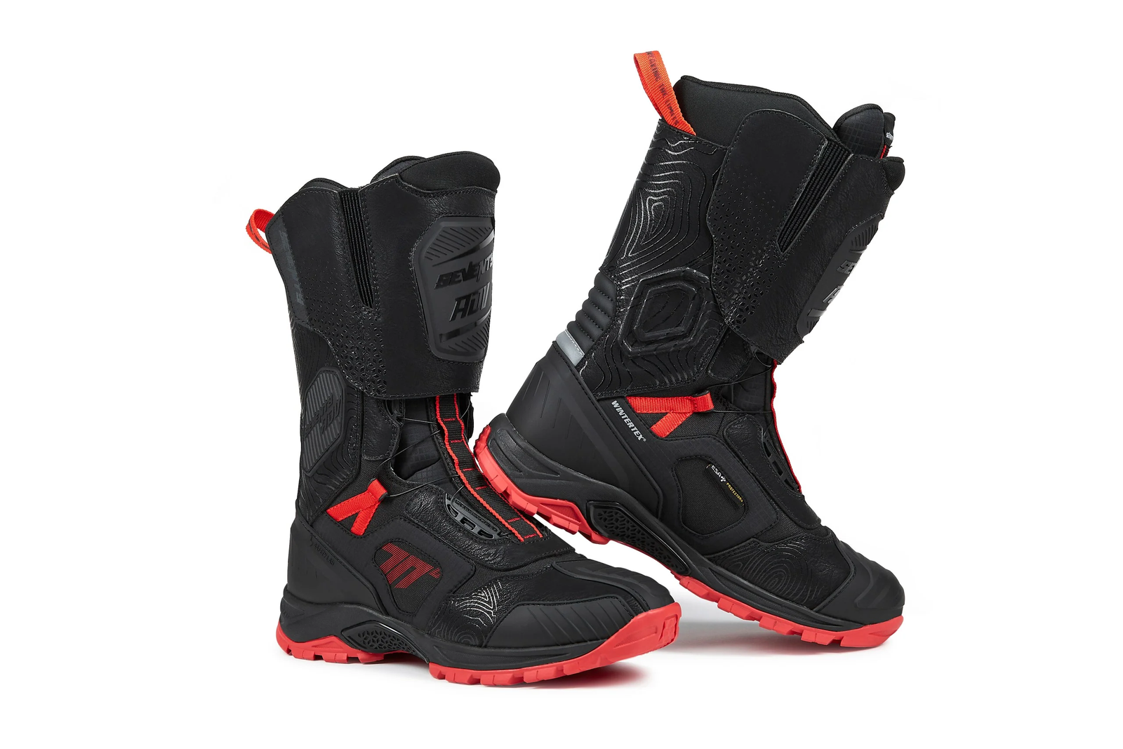 BOTA-CAÑA-ALTA-SD-BA6-STELVIO-NEGRA-ROJA