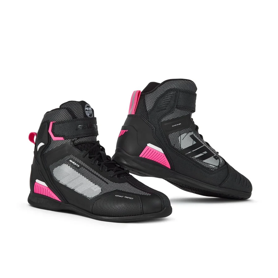 BOTA-de-moto-deportiva-SD-BR2-VELOCE-NEGRO-ROSA-BLANCO