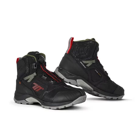 Calzado-de-moto-Bota-SD-BA-7-STELVIO-BAJA-NEGRA-VERDE-ROJO