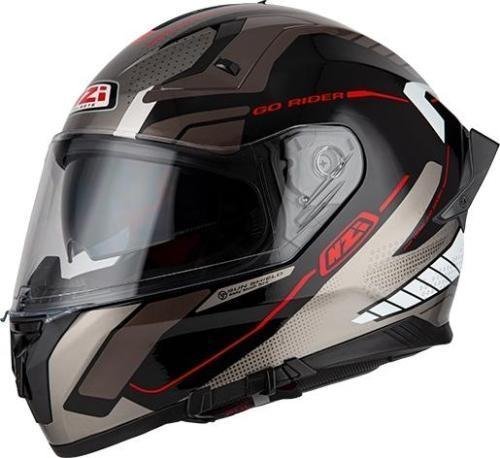 Casco-cerrado-stream-duo-Quadri-black-antracite