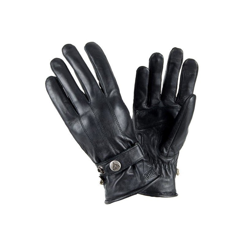 Guantes-vintage-negros-de-moto-front
